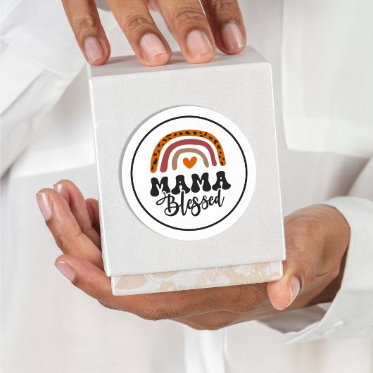 ママ賛美 ラウンドシール