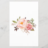 ママ赤ちゃんシャワーのゲームカードを知ってるか チラシ (裏面)