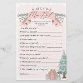 ママ赤ちゃんシャワーガ最高のムを知っているピンクのナツクラッカー