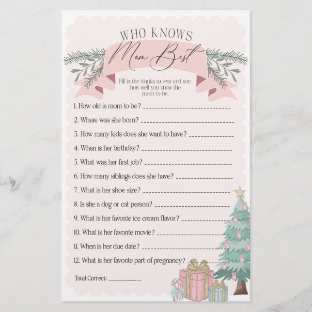 ママ赤ちゃんシャワーガ最高のムを知っているピンクのナツクラッカー (正面)