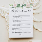 ママ赤ちゃんシャワー最高のゲームを知るデボン 招待状