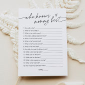 ママ赤ちゃんシャワー最高のゲームを知るEVERLEIGH 招待状