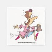 ママ走紙ナプキンス スタンダードカクテルナプキン (正面)