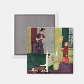 ママ部屋の掃除をした！ マグネット (正面/裏面)