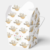 ママ飛んでいるバードオーバー巣ハートありF フェイバーボックス (オープン)