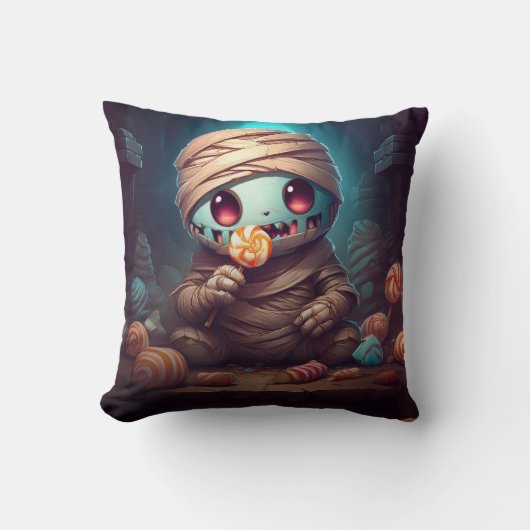 ママ食べのキャンディ クッション (正面)