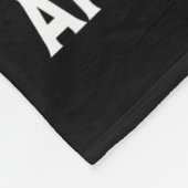 ママ高価な難しい&;バックハロウィーンを話す フリースブランケット (角)