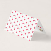 ママ鳥のハートフルなベビーシャワーのアドバイスメモ (裏面)