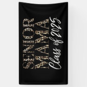 ママ2025年誇りを持った2025年のクラスのママ 横断幕 (縦)