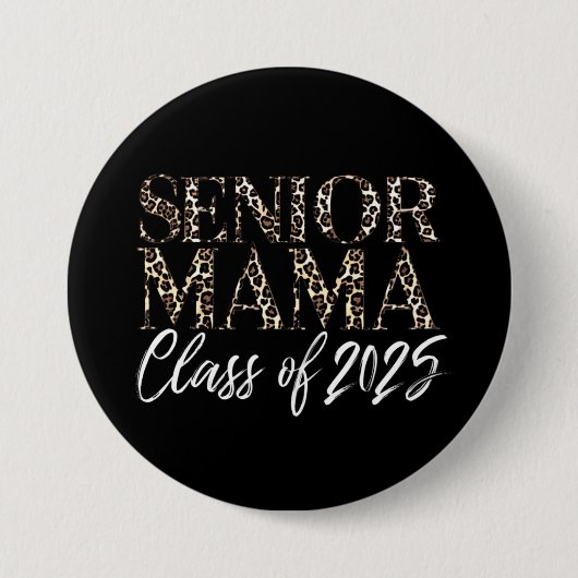 ママ2025年誇りを持った2025年のクラスのママ 缶バッジ (正面)