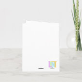 ママ、あなたは最高の鳥！ カード (裏面)