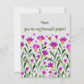 ママ、あなたは私お気に入りのの母の日のカード シーズンカード (正面)