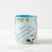 ママ、あなたは私のハートマグ マグカップ (中央)