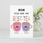 ママ　あなたは私のベストティー誕生日カード シーズンカード (スタンド正面)