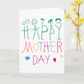 ママ、あなたは私の全て カード (黄色い花)