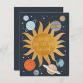 ママ、あなたは私の太陽 シーズンカード (正面/裏面)