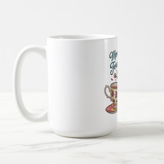 ママ、あなたは私の永遠の友達 コーヒーマグカップ (左)