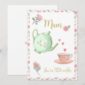 ママ、あなたは茶葉ベストカード シーズンカード (正面/裏面)