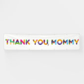 ママ、ありがとうカラフル 横断幕 (横)
