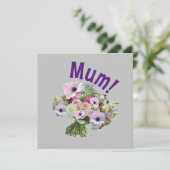 ママ!お花 カード (スタンド正面)