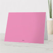 ママ！お花！ カード (裏面)