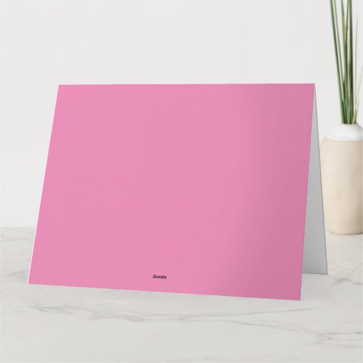 ママ！お花！ カード (裏面)