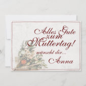 ママ - かけがえのない存在 - ブーケ (裏面)