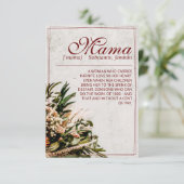 ママ - かけがえのない存在 - ブーケ (スタンド正面)