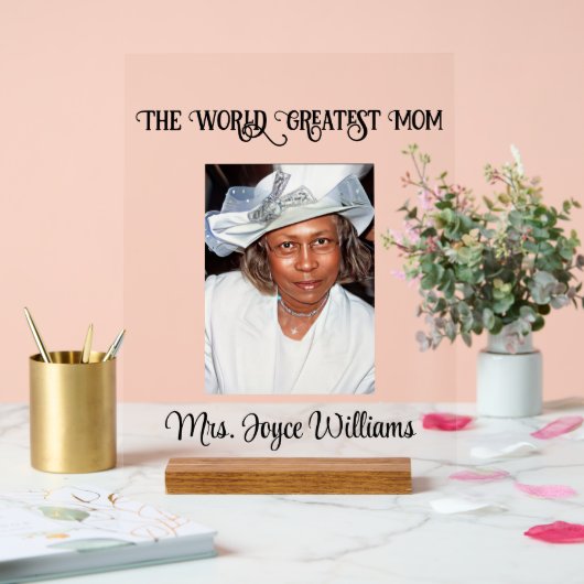 ママ アクリルサイン (ウェディング)