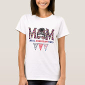 ママ アメリカのヒーロー Tシャツ (正面)