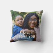 ママ・ウィ・ラブ・ユー 母の日の写真 クッション (裏面)