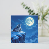 ママ・ウルフと赤ちゃんの月でのハウリング シーズンカード (スタンド正面)