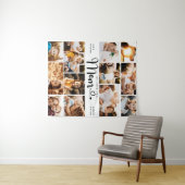 ママ・ウ・ラブ・ユア・ハートモダンズ・フォトコラージュ タペストリー (インサイチュ(横))