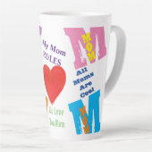 ママ カフェラテマグ (右アングル)