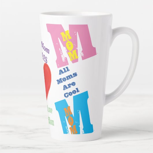 ママ カフェラテマグ (右)