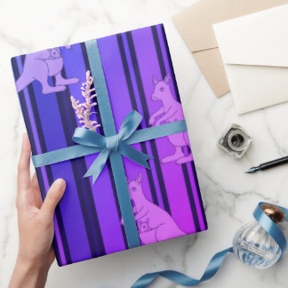 ママ・カンガルー ラッピングペーパー