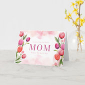 ママ カード (黄色い花)