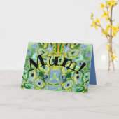 ママ！ カード (黄色い花)