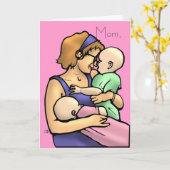 ママ カード (黄色い花)