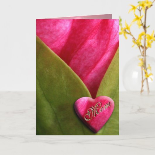 ママ カード (黄色い花)