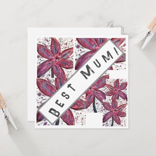 ママ！ カード (正面/裏面インサイチュ)