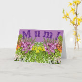 ママ！カード カード (黄色い花)