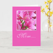 ママ…...-カード カード (黄色い花)