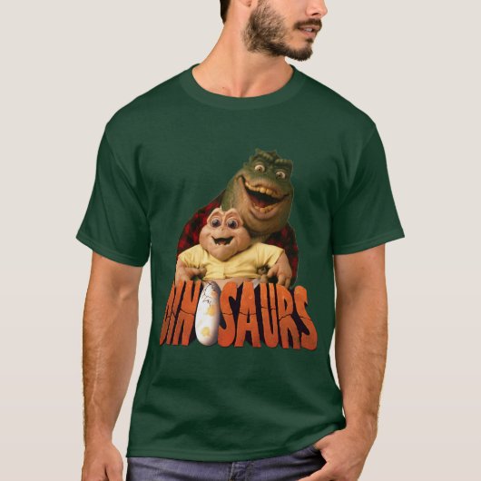 ママ キッズ 映画 90年代 面白い ジュラシックV ファミリー Tシャツ (正面)