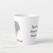 ママ・キムのラテ・マグが変わる カフェラテマグ (正面)