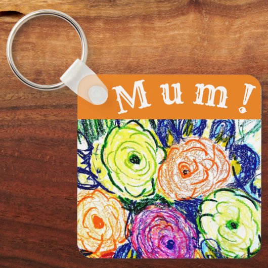 ママ！ キーホルダー (正面)