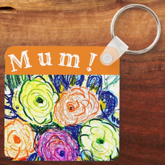 ママ！ キーホルダー (裏面)