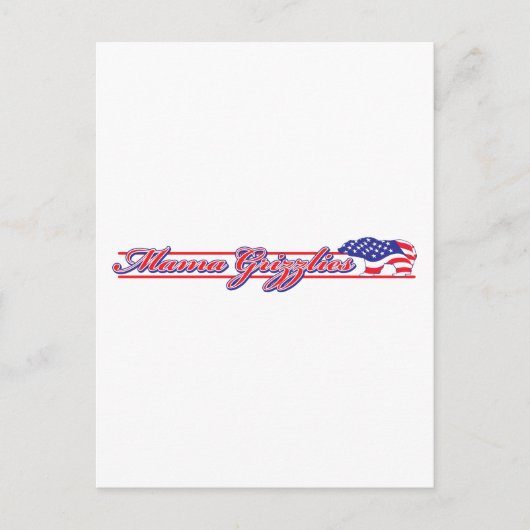 ママ・グリズリーの脚本 ポストカード (正面)