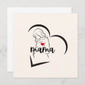 ママ サンキューカード (正面/裏面)