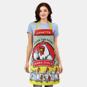 ママ・シックがルースト・エプロンを支配 エプロン (着用した状態)